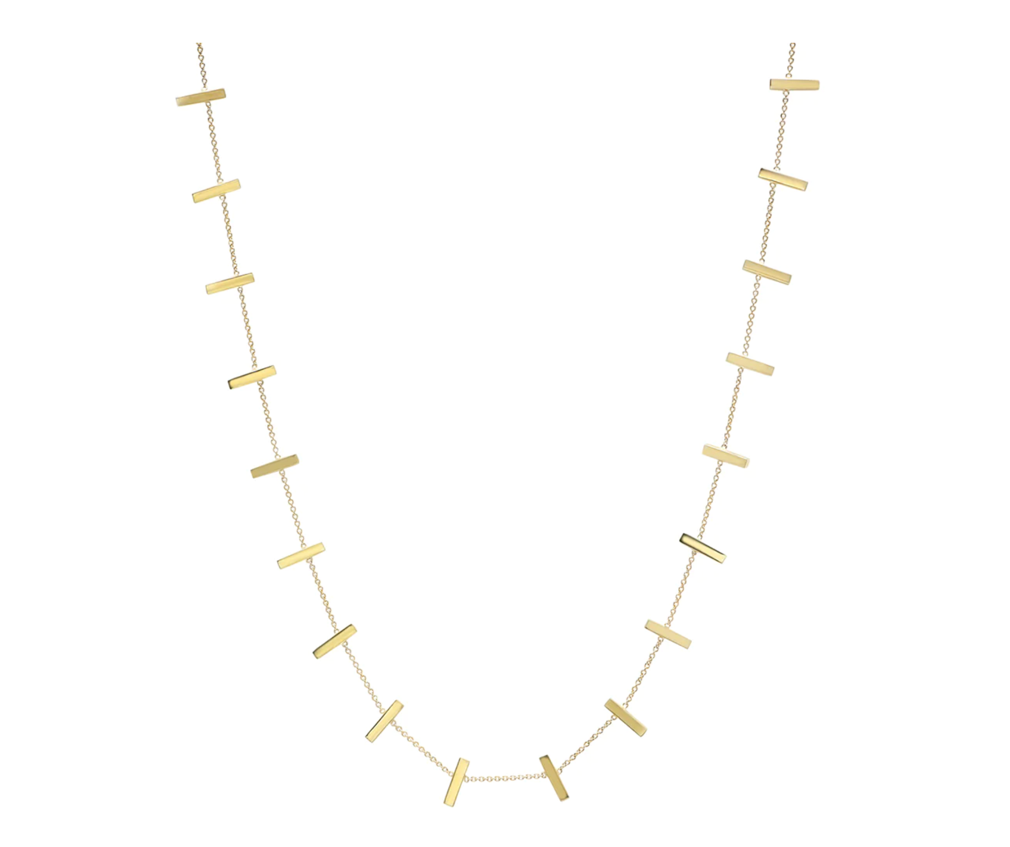 Cross 2025 bar necklace