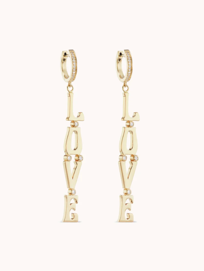 Marlo Laz Love Earrings
