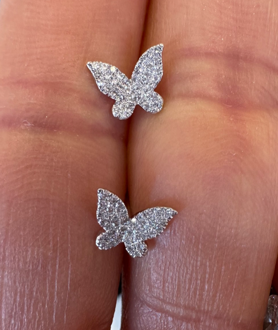 Butterfly Stud Earrings