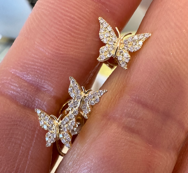 Butterfly Mis-Match Studs