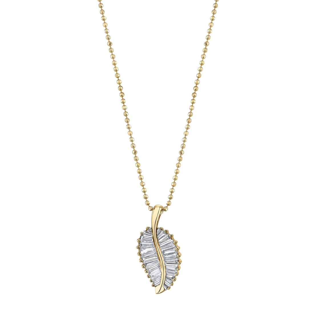 Palm Leaf Necklace