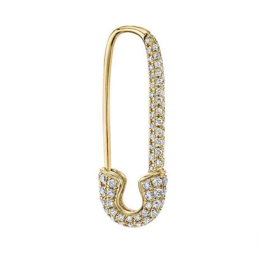 Anita Ko Safety Pin Earring RIGHT
