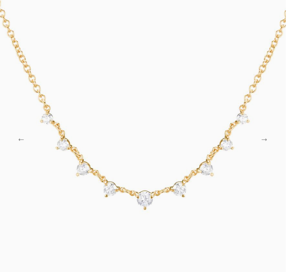 Mini Starstruck Necklace - 14k - YG