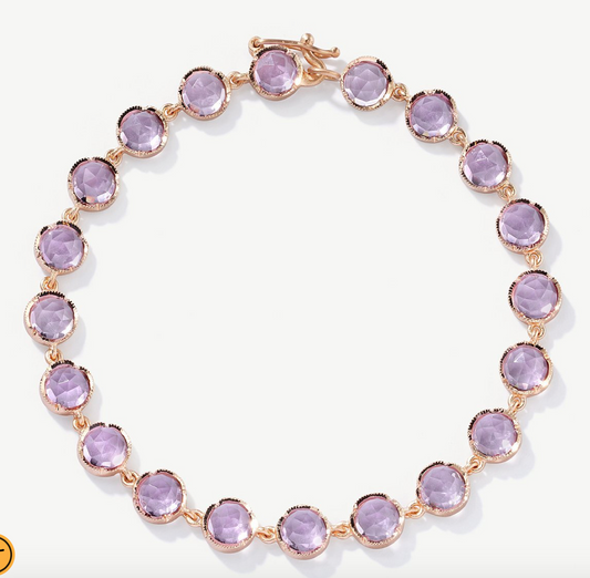 Classic Link Bracelet Rose of France - 18K Rose Gold