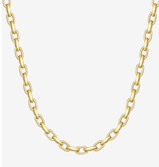 Lynk Chain 25.5" 18K Yellow Gold
