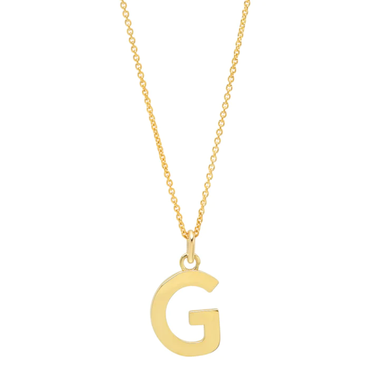 Uppercase Letter Necklace