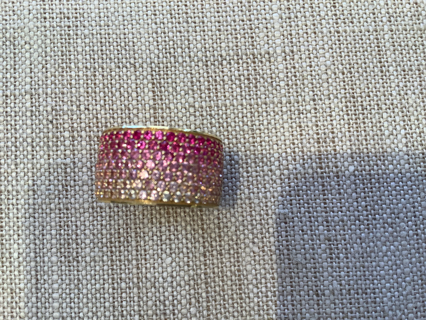 Flamingo Ombre Ring size 7