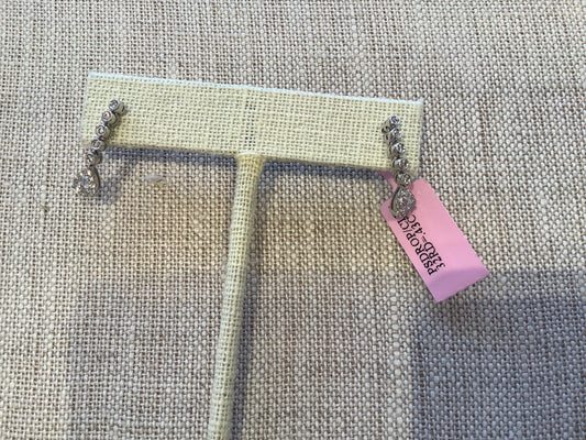 White Gold Drop Earrings (pair)